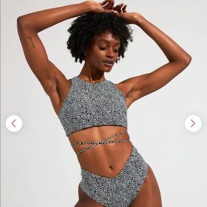 Buff bunny surf side bikini top sz XS